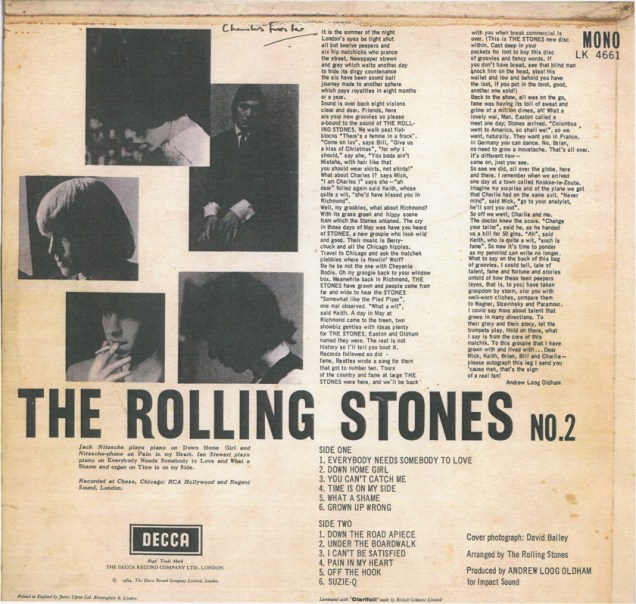Stones back lores